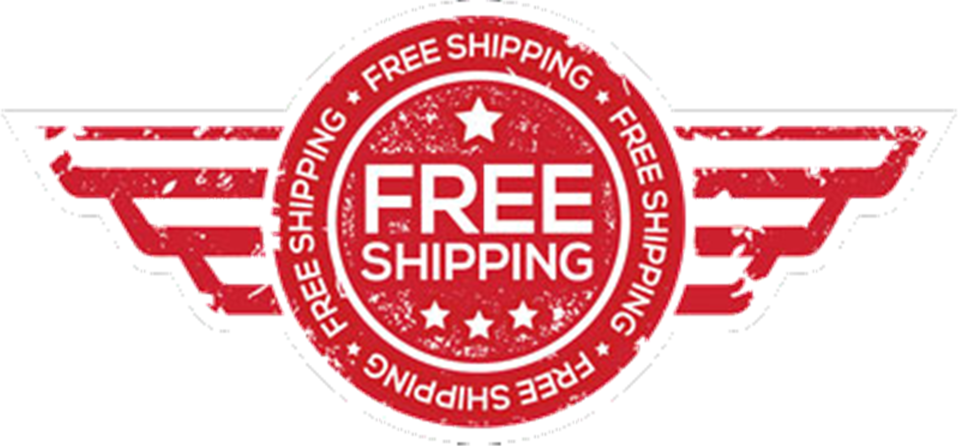 Red "Free Shipping" Logo