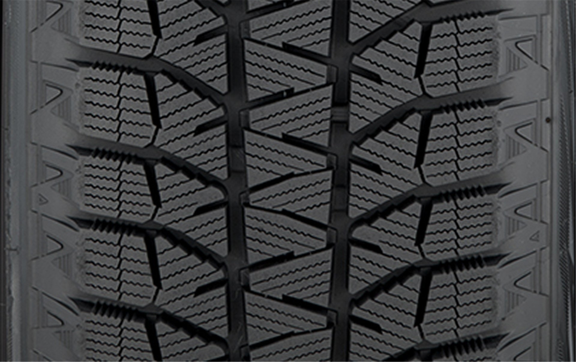 Closeup of winter tread