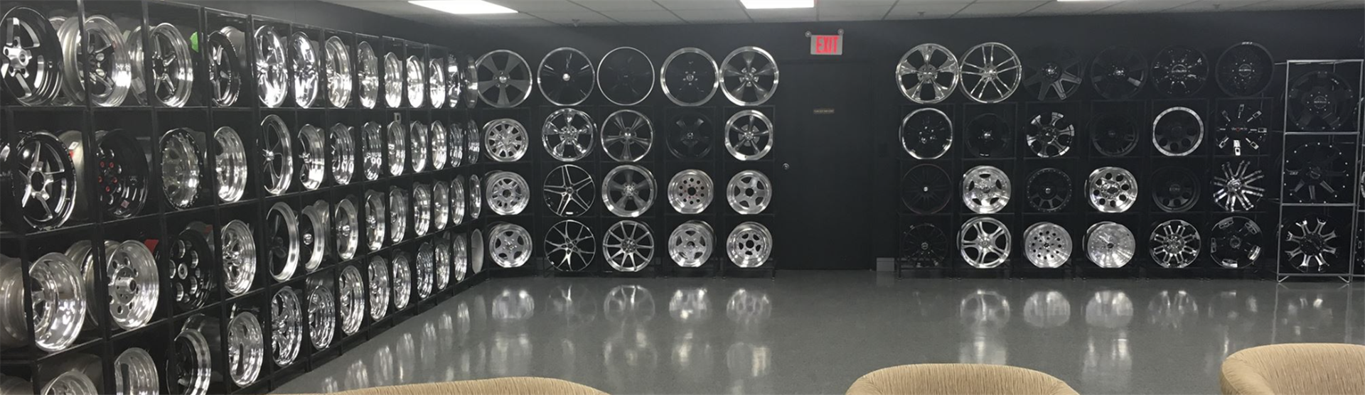 McCormack Racing Warehouse - Wheel wall