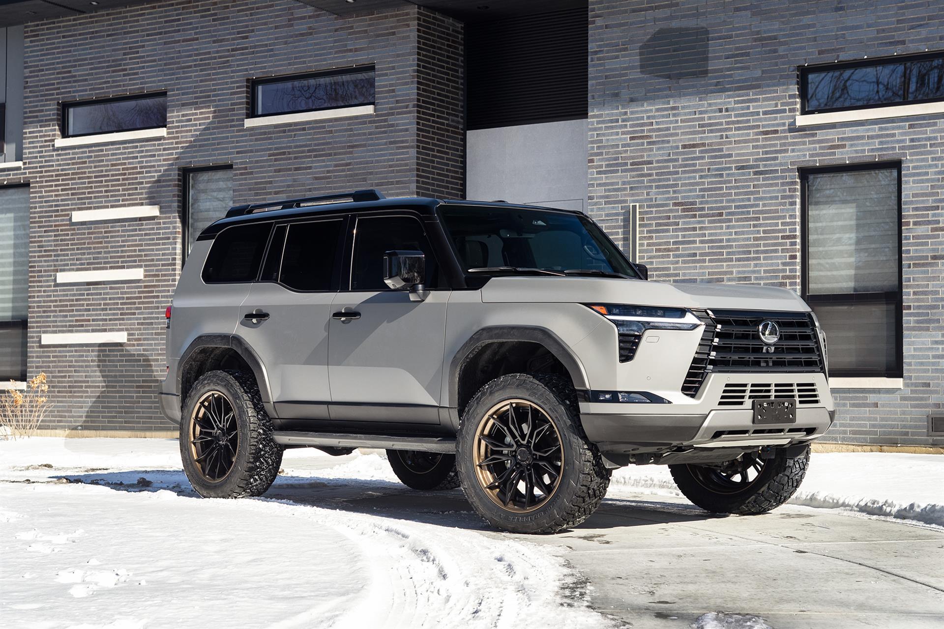 Lexus GX with Fuel off-road wheels
