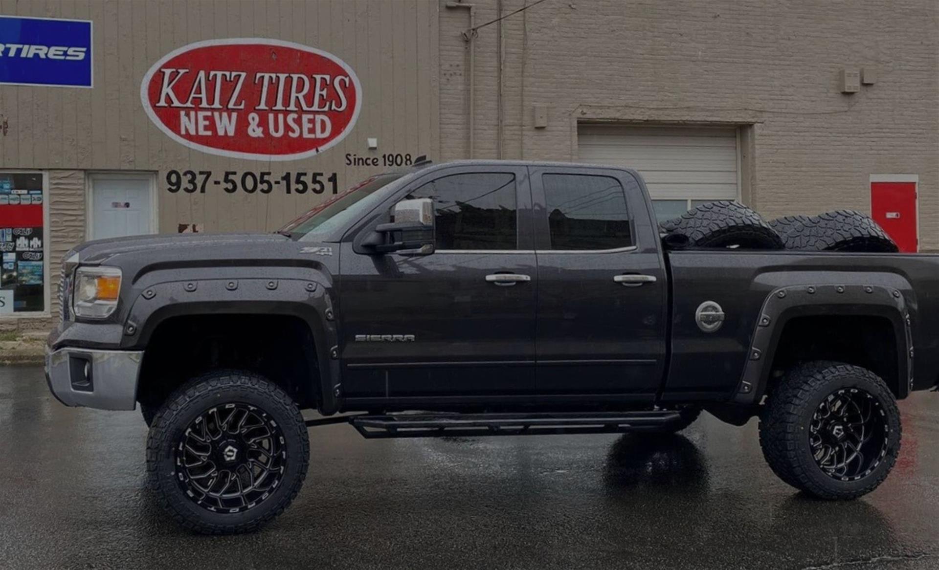 Tundra in front of Katz Tires warehouse